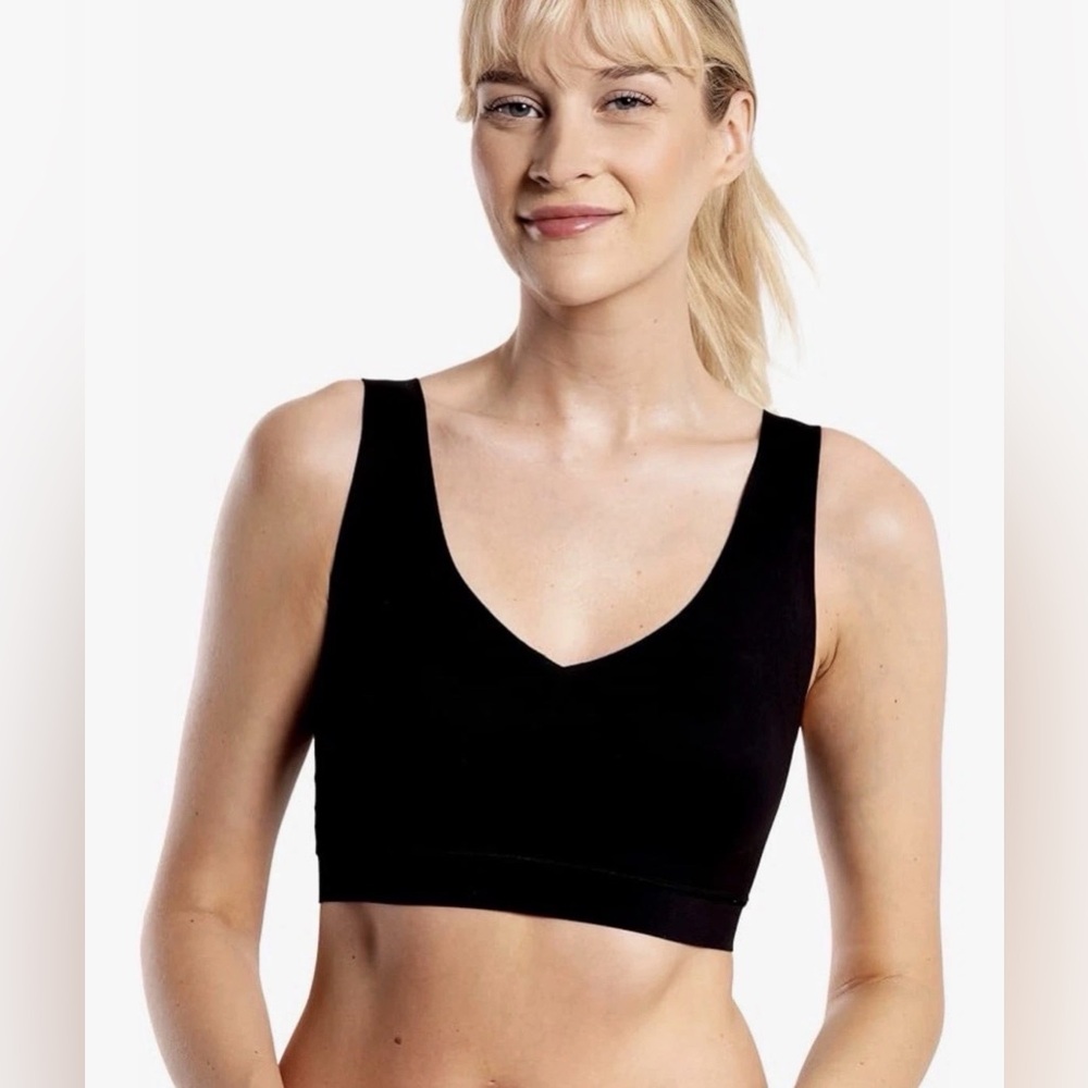 Floatley Cozy Bra Comfort Wirefree Full Coverage Seamless Bra L NWT